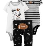 Set 3 Piezas 2 Body + 1 Pantalón - 3 Meses
