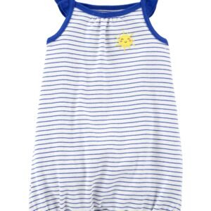 Romper Azul/Blanco - 18 Meses