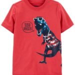Remera MC Rojo Dino - 12 Meses