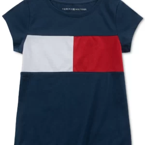 Remera MC Azul Tommy Hilfiger Girls - 16 Años