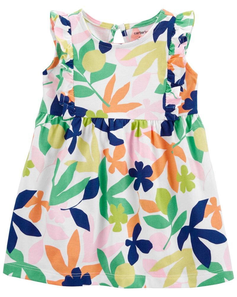 Vestido Floral - 18 Meses