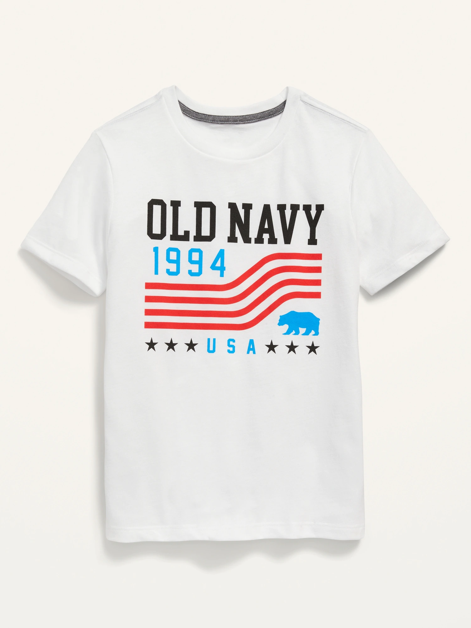 Remera MC White Old Navy - 6/7 Años