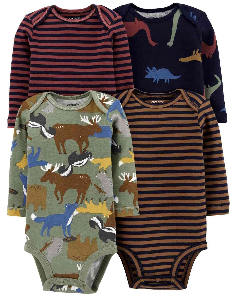 Pack 4 Bodys ML - 6 Meses