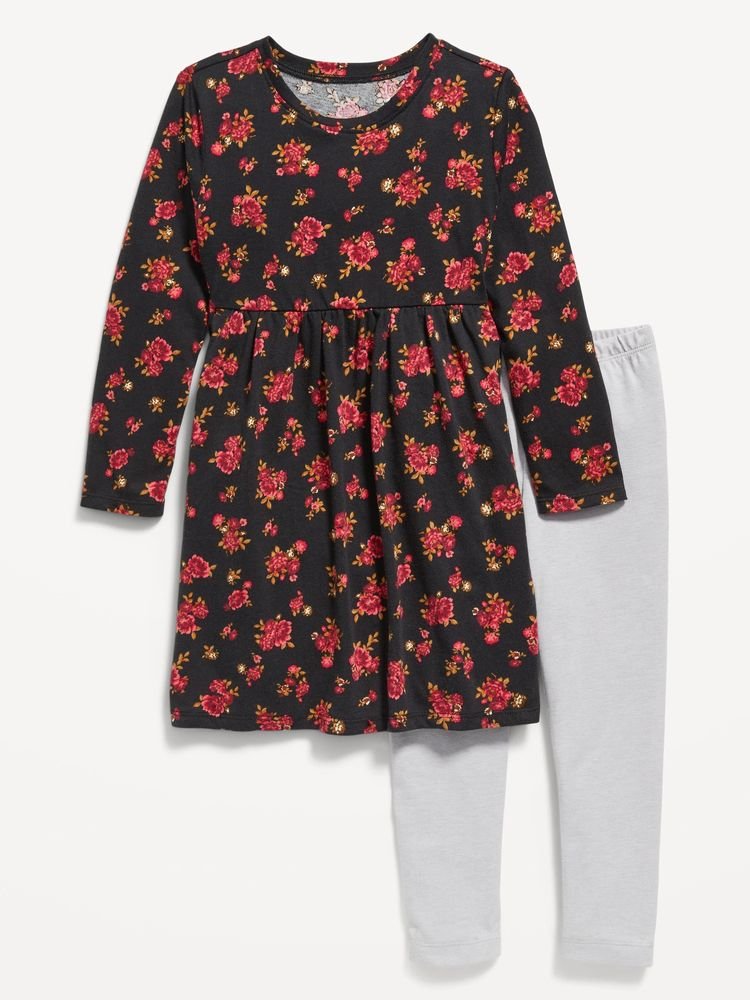 Set Vestido + Calza Old Navy - 18/24 Meses
